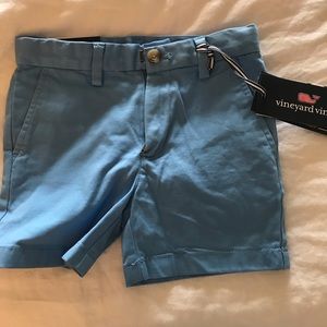 Blue shorts -never worn with tags